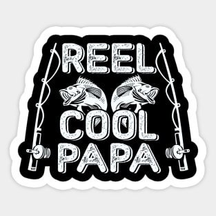 Reel Cool Papa Dad FUNNY Sticker